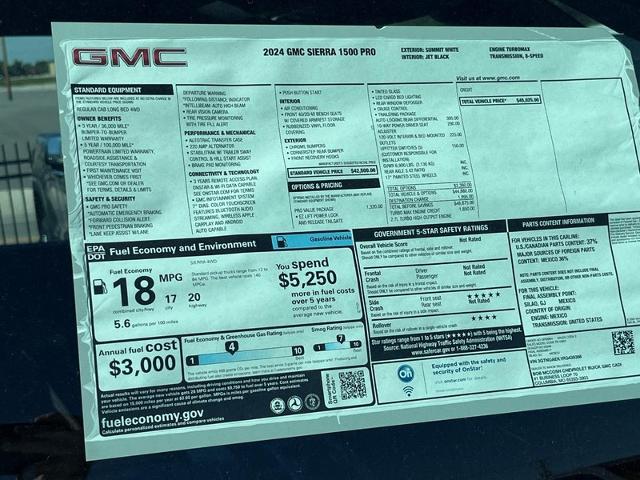 2024 GMC Sierra 1500 Vehicle Photo in COLUMBIA, MO 65203-3903