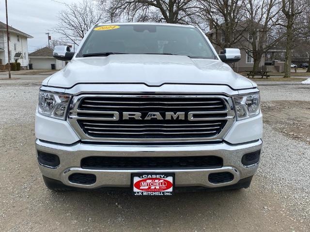 Used 2024 RAM Ram 1500 Pickup Laramie with VIN 1C6SRFJT3RN198722 for sale in Casey, IL