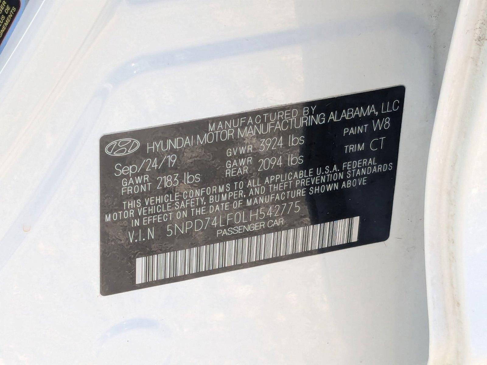 2020 Hyundai ELANTRA Vehicle Photo in Towson, MD 21204