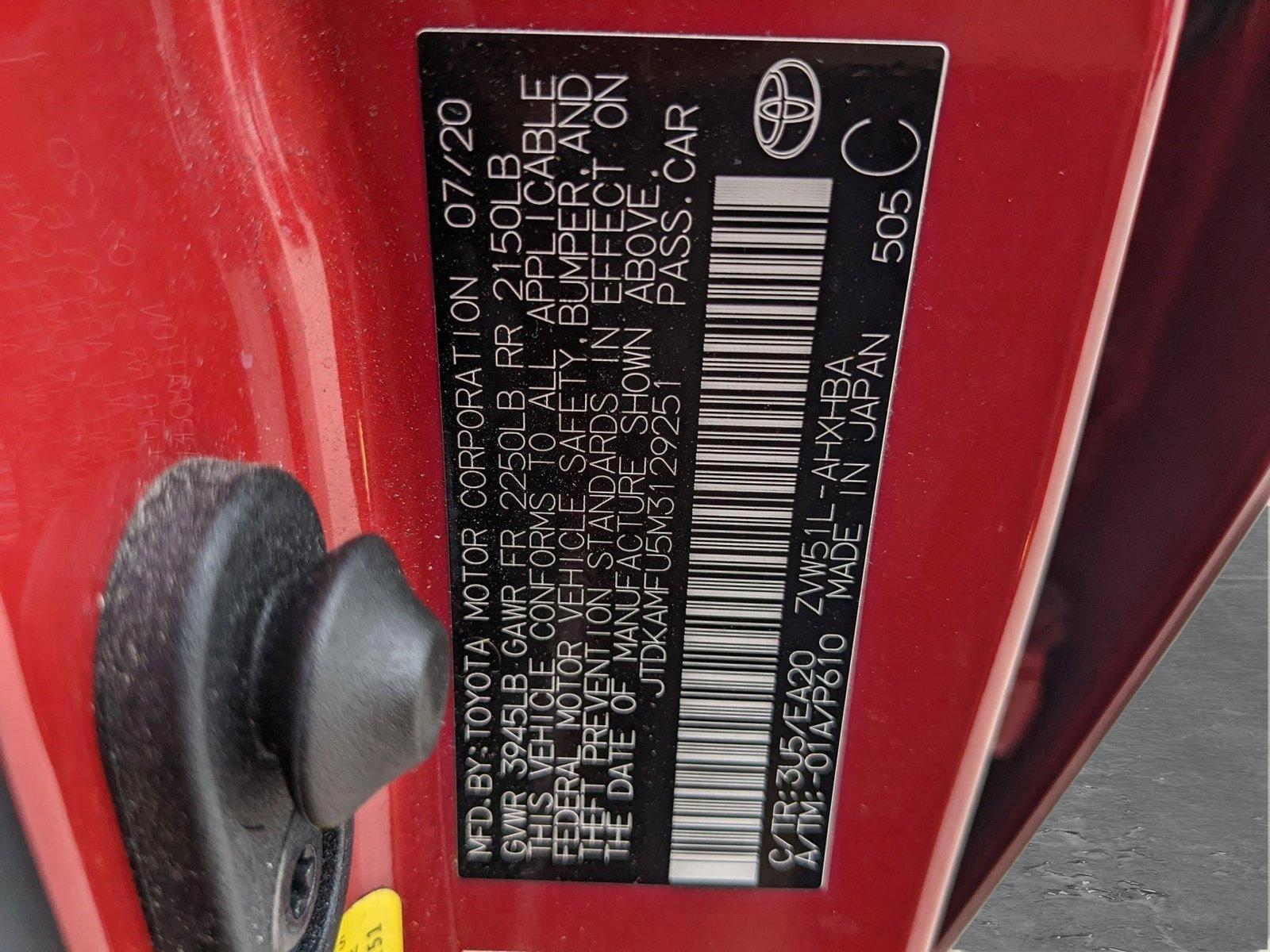 2021 Toyota Prius Vehicle Photo in Davie, FL 33331