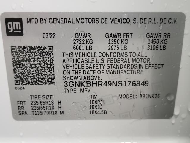 2022 Chevrolet Blazer Vehicle Photo in NEENAH, WI 54956-2243