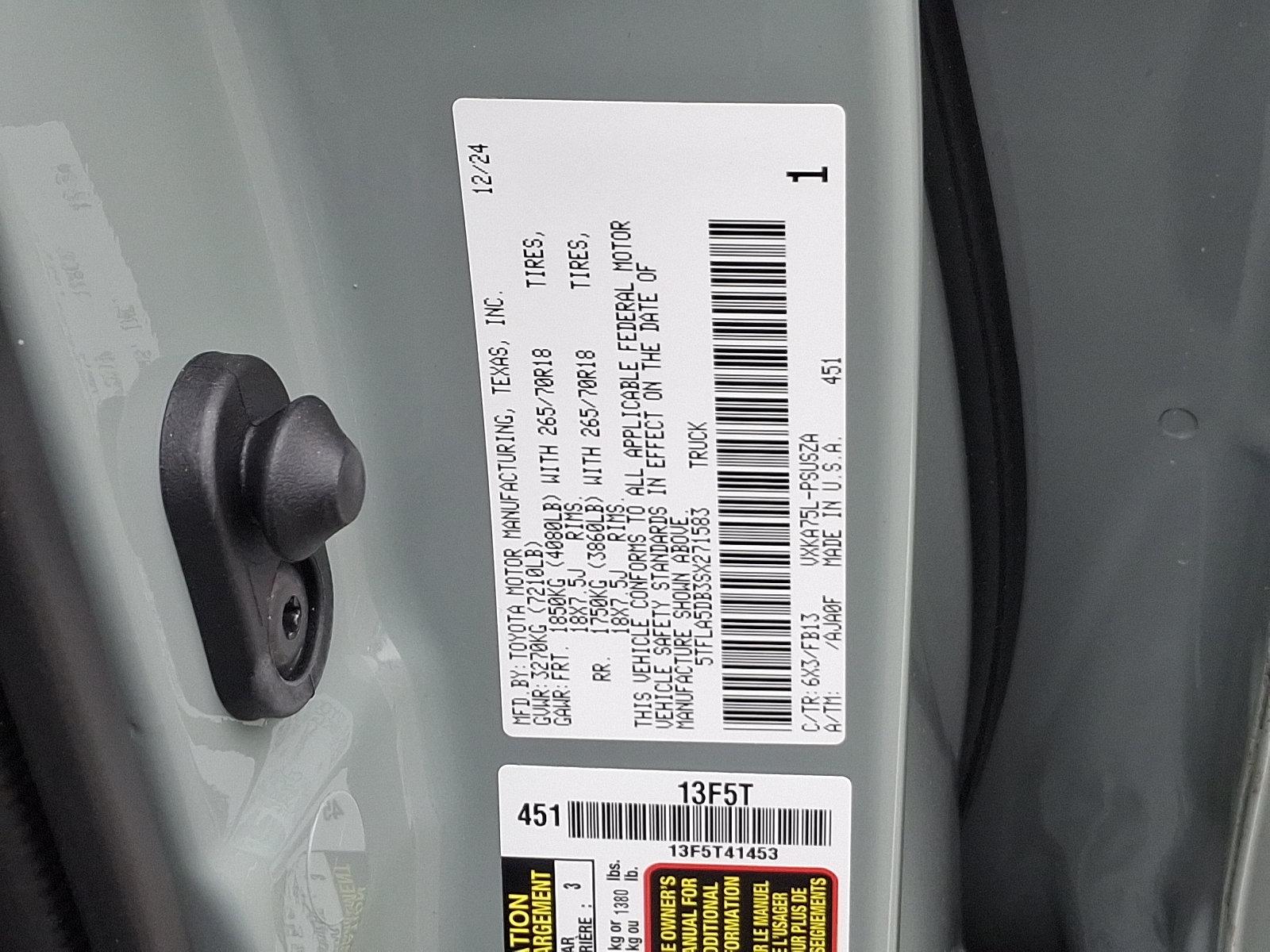 2025 Toyota Tundra 4WD Vehicle Photo in Trevose, PA 19053