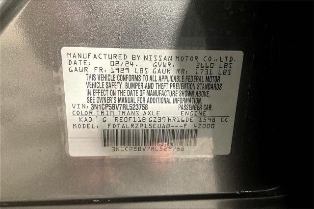 2024 Nissan Kicks Vehicle Photo in Tulsa, OK 74129