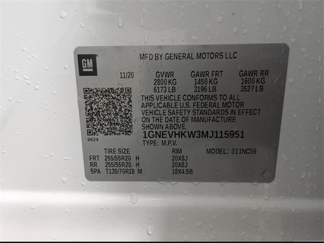 2021 Chevrolet Traverse Vehicle Photo in ENGLEWOOD, CO 80113-6708