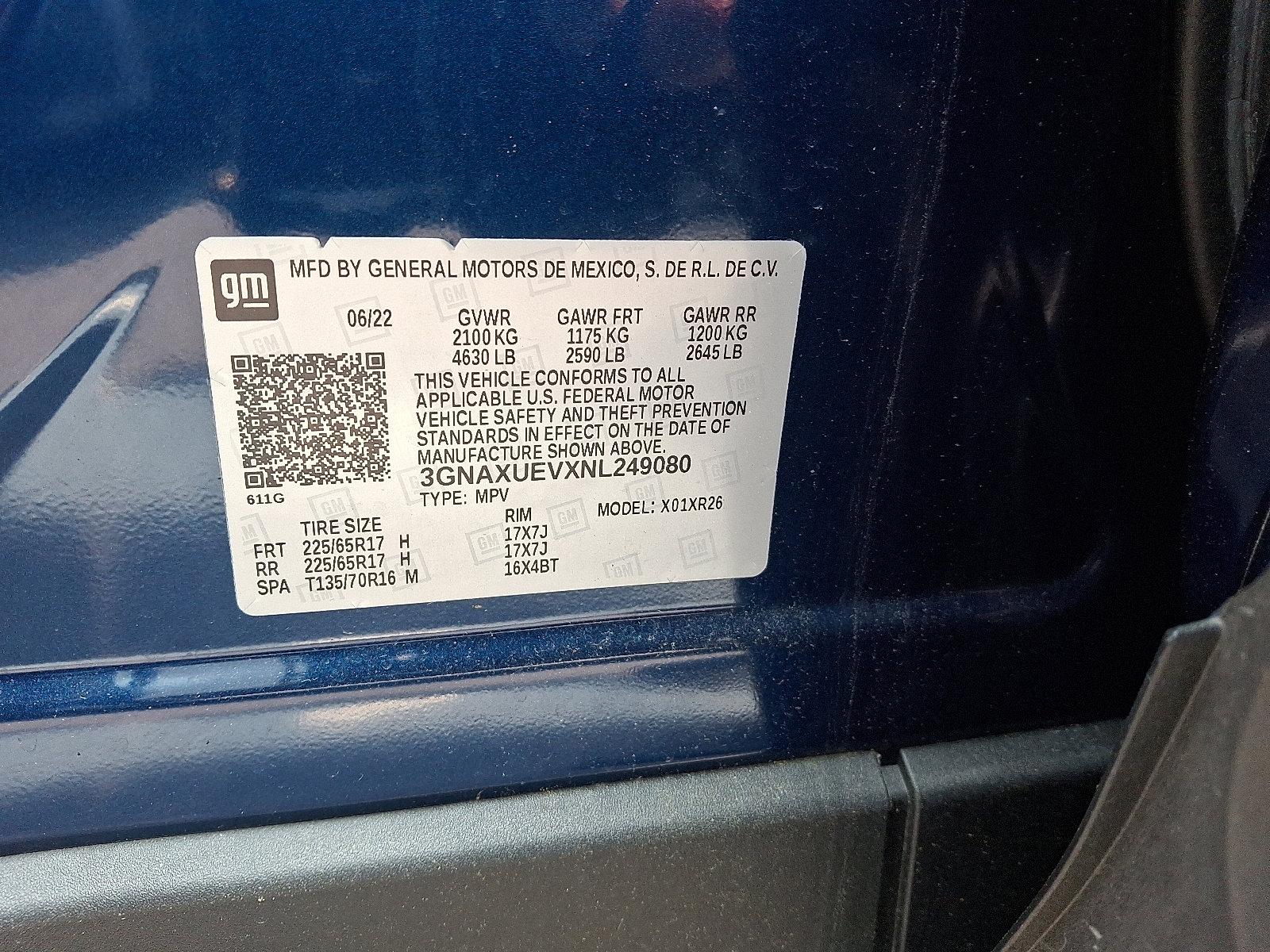 2022 Chevrolet Equinox Vehicle Photo in Harrisburg, PA 17111