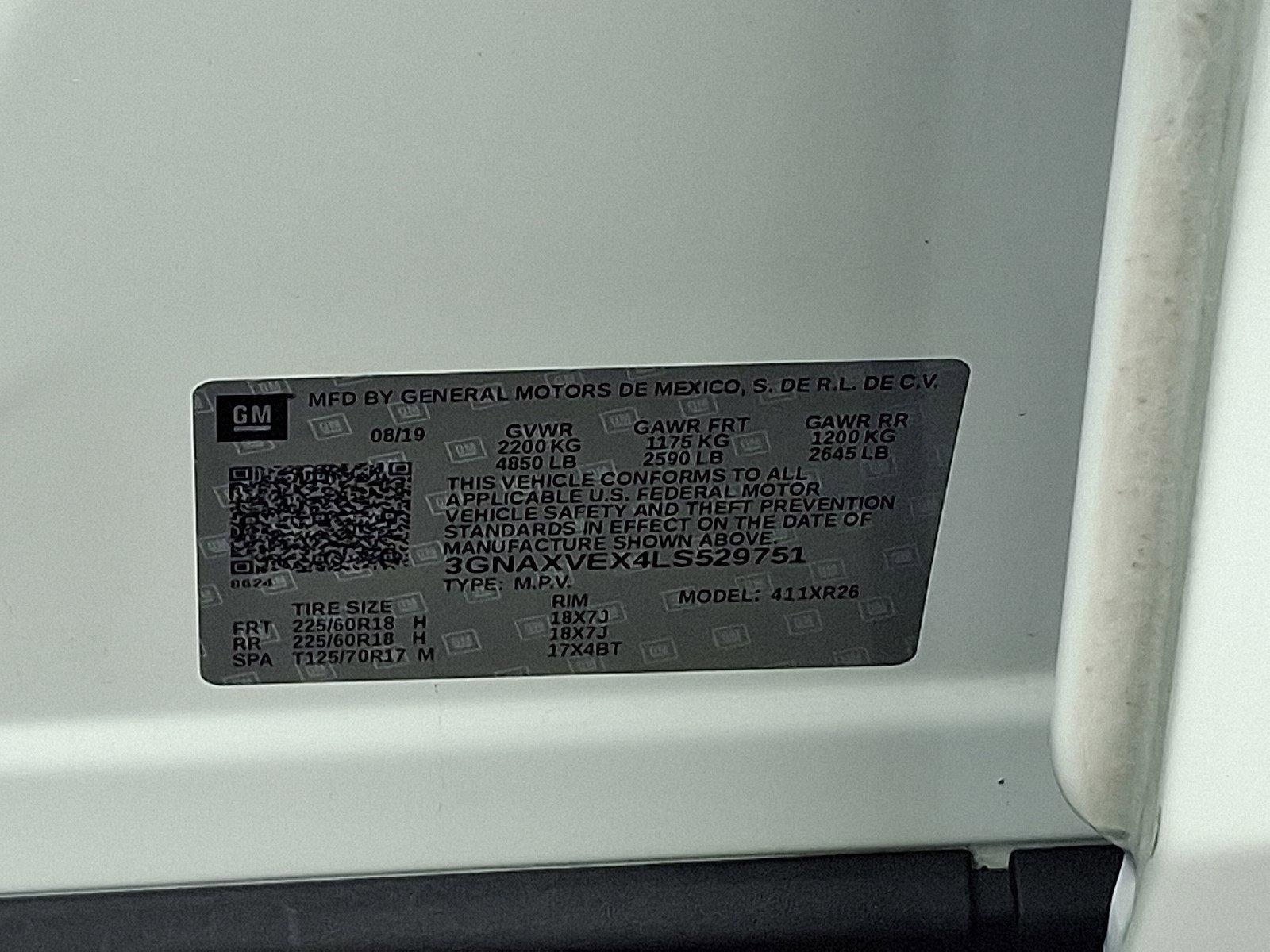 2020 Chevrolet Equinox Vehicle Photo in Harrisburg, PA 17111