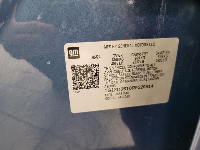 2024 Chevrolet Malibu Vehicle Photo in APPLETON, WI 54914-4656
