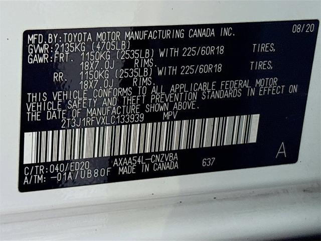 2020 Toyota RAV4 Vehicle Photo in PUYALLUP, WA 98371-4149