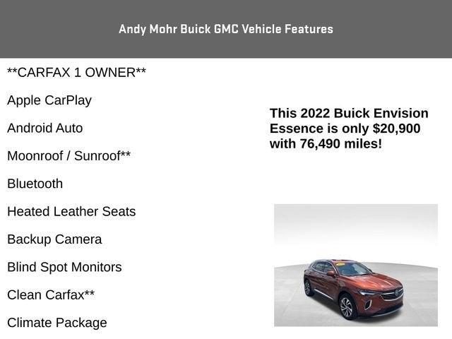 2022 Buick Envision Vehicle Photo in Fishers, IN 46038