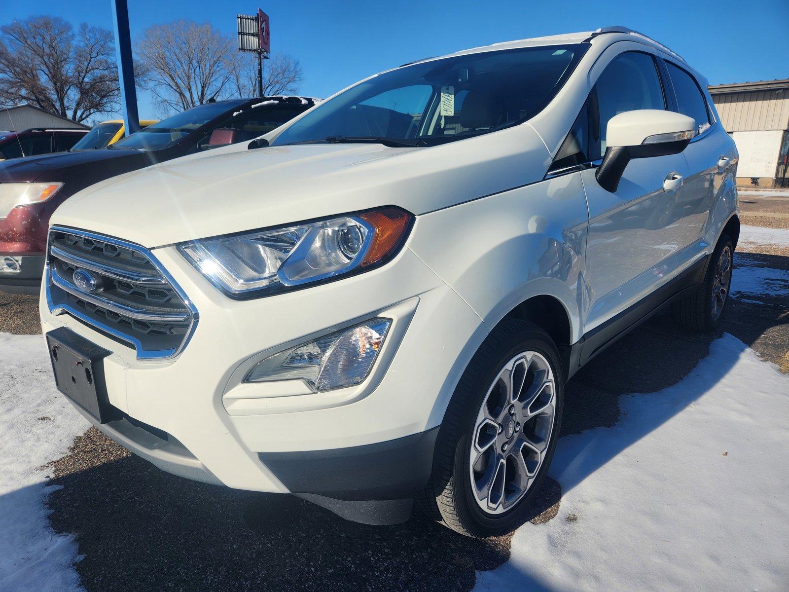 Used 2019 Ford Ecosport Titanium with VIN MAJ6S3KL9KC296592 for sale in Menomonie, WI