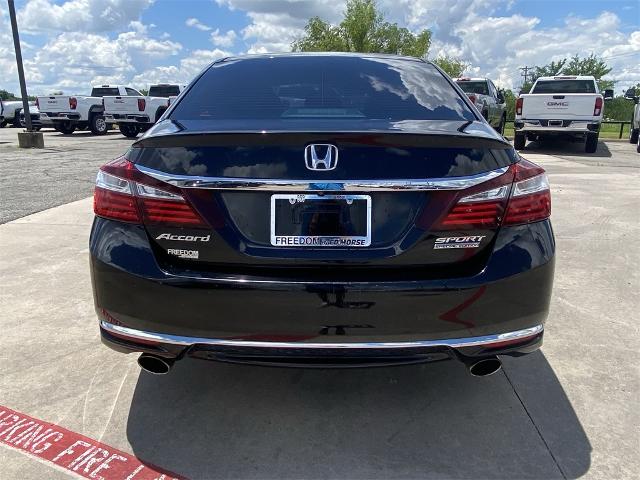 2017 Honda Accord Sedan Vehicle Photo in Greenville, TX 75402