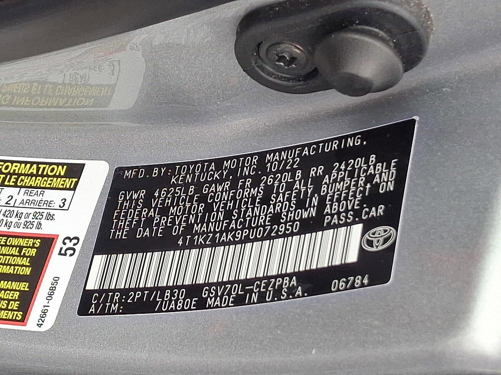 2023 Toyota Camry Vehicle Photo in Harrisburg, PA 17111