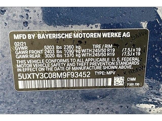 2021 BMW X3 sDrive30i Vehicle Photo in San Antonio, TX 78230