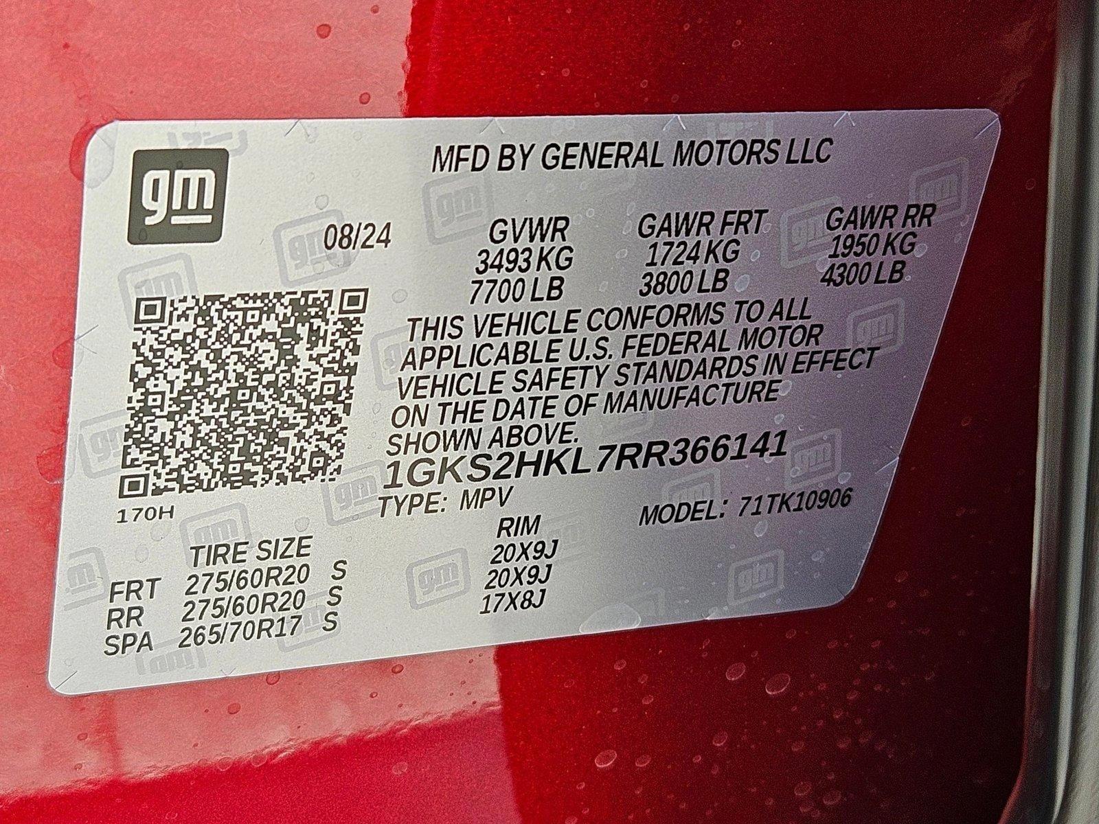 2024 GMC Yukon XL Vehicle Photo in HENDERSON, NV 89014-6702