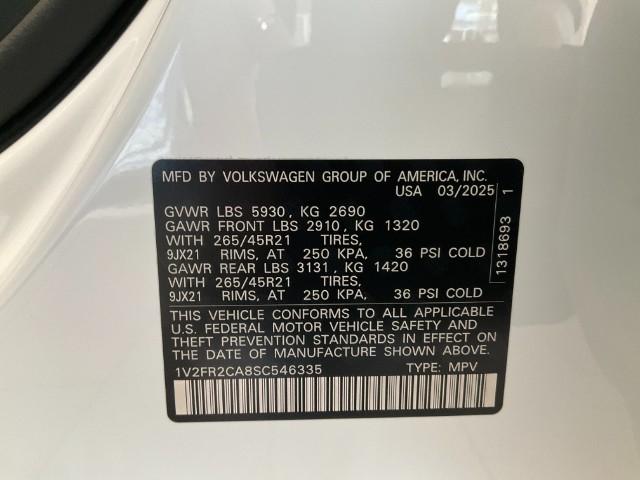 2025 Volkswagen Atlas Vehicle Photo in Oshkosh, WI 54904
