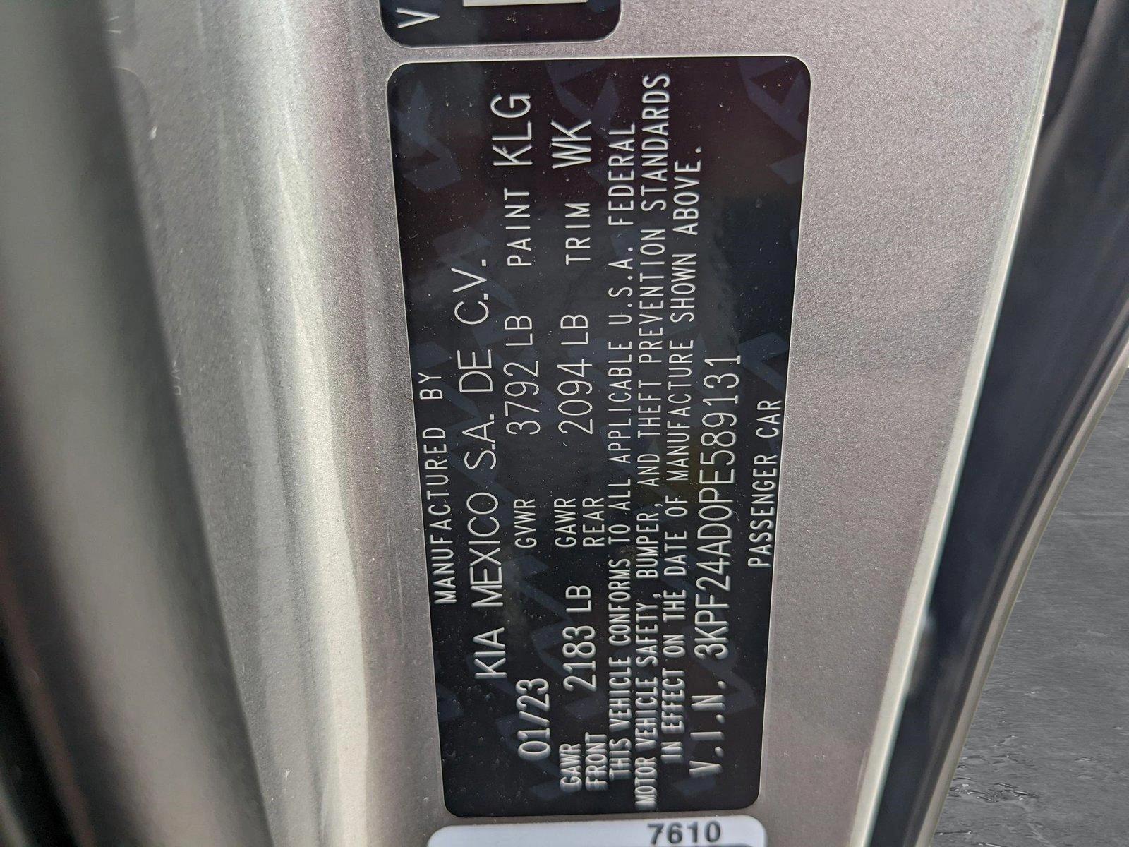2023 Kia Forte Vehicle Photo in Davie, FL 33331