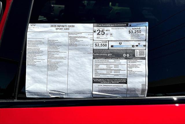 2025 INFINITI QX50 Vehicle Photo in San Antonio, TX 78230