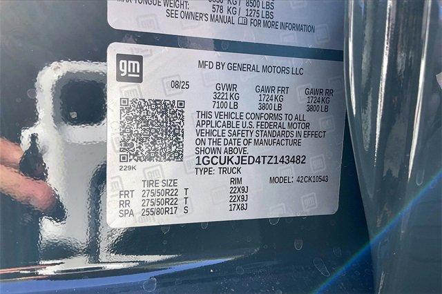 2026 Chevrolet Silverado 1500 Vehicle Photo in INDEPENDENCE, MO 64055-1314