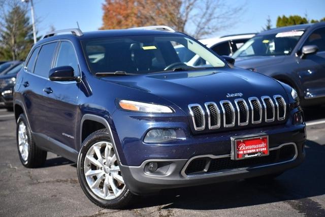 Used 2014 Jeep Cherokee Limited with VIN 1C4PJLDS6EW148120 for sale in Ballwin, MO