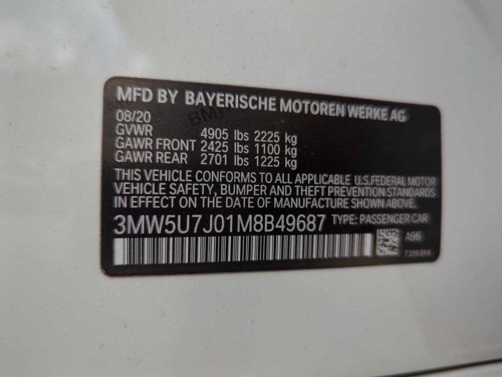 2021 BMW M340i Vehicle Photo in Margate, FL 33063