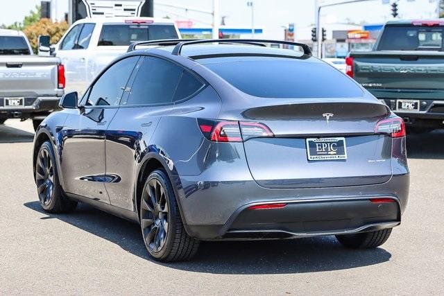 Used 2021 Tesla Model Y Long Range with VIN 5YJYGDEE3MF246459 for sale in Sacramento, CA