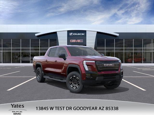 Dark Ember Metallic 2026 GMC Sierra EV Elevation Crew Cab (Extended Range) e4WD Pickup Truck All-Wheel Drive Automatic