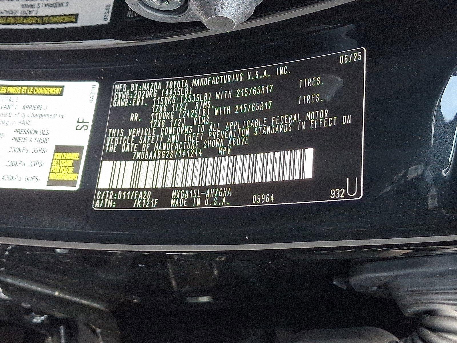 2025 Toyota Corolla Cross Vehicle Photo in Harrisburg, PA 17111