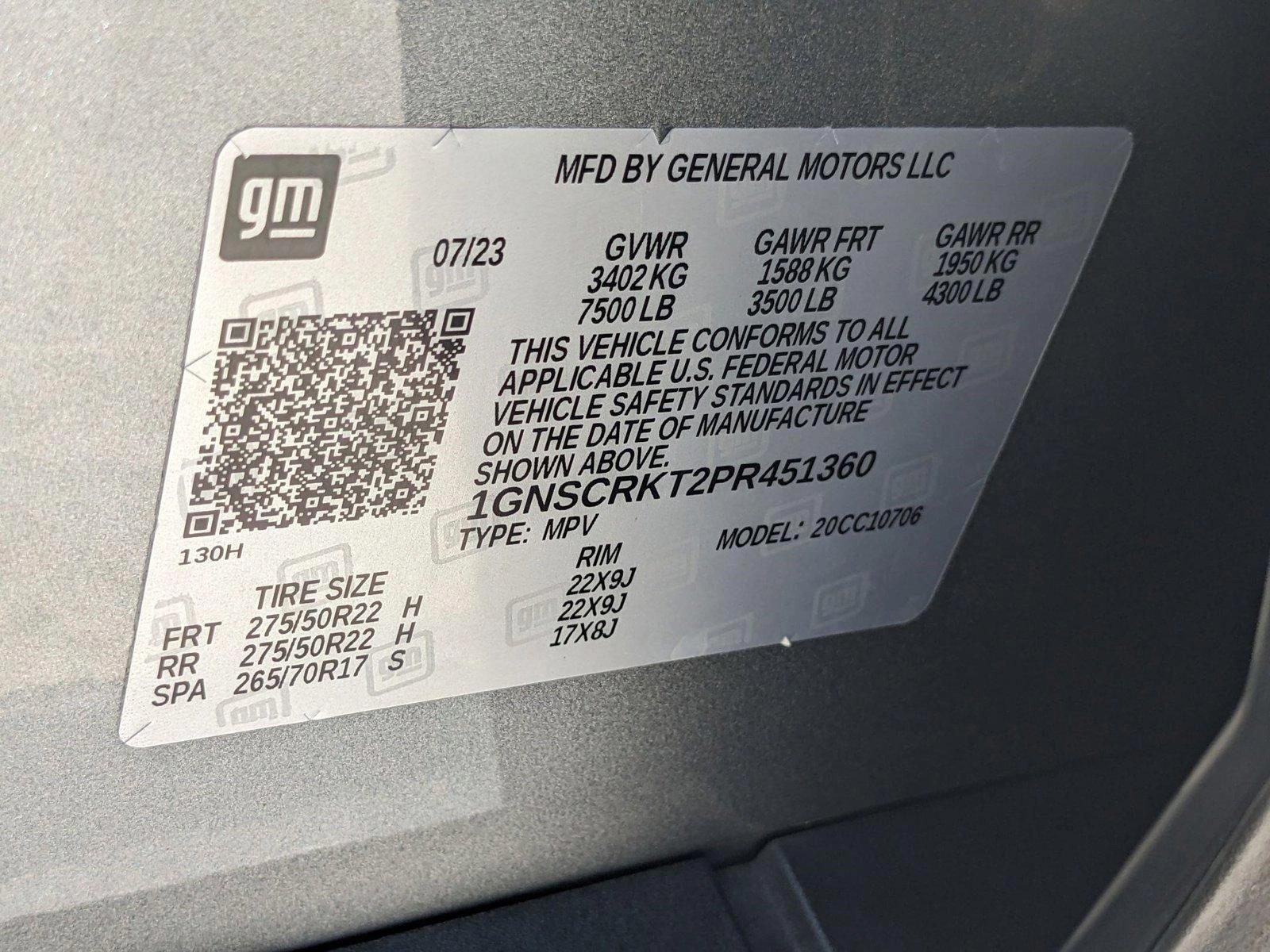 2023 Chevrolet Tahoe Vehicle Photo in MIAMI, FL 33172-3015