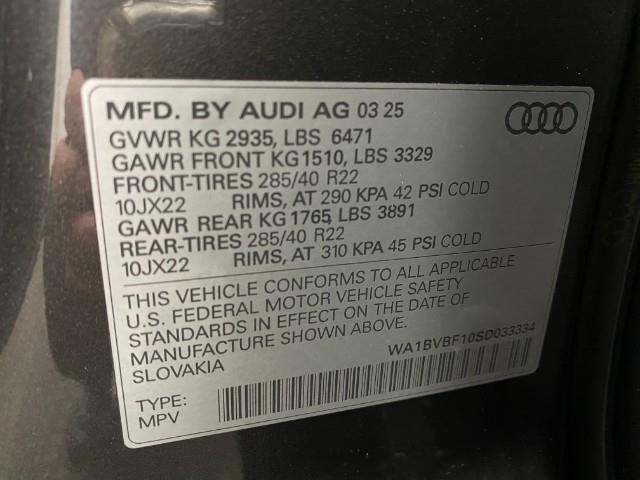 2025 Audi Q8 Vehicle Photo in Appleton, WI 54913