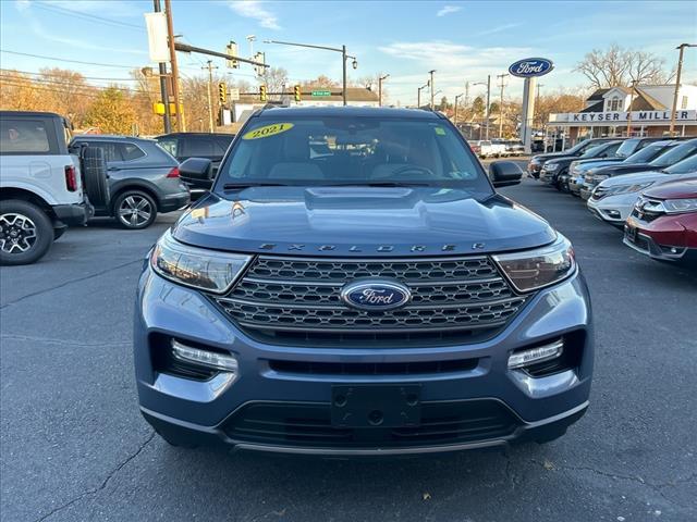 Used 2021 Ford Explorer XLT with VIN 1FMSK8DH0MGB92448 for sale in Collegeville, PA