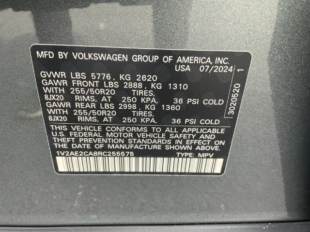 2024 Volkswagen Atlas Cross Sport Vehicle Photo in Oshkosh, WI 54904