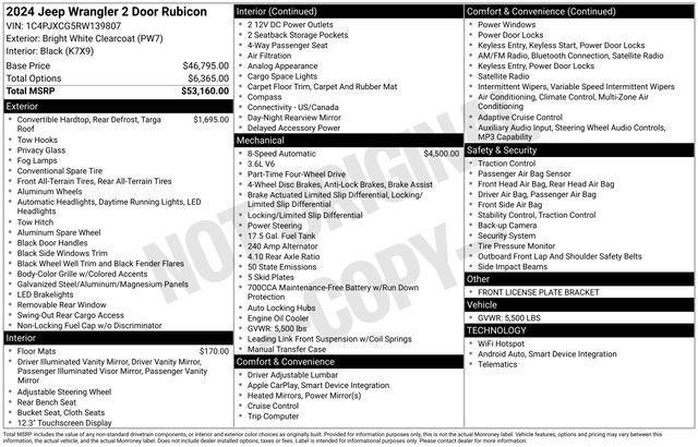 2024 Jeep Wrangler Vehicle Photo in DANBURY, CT 06810-5034