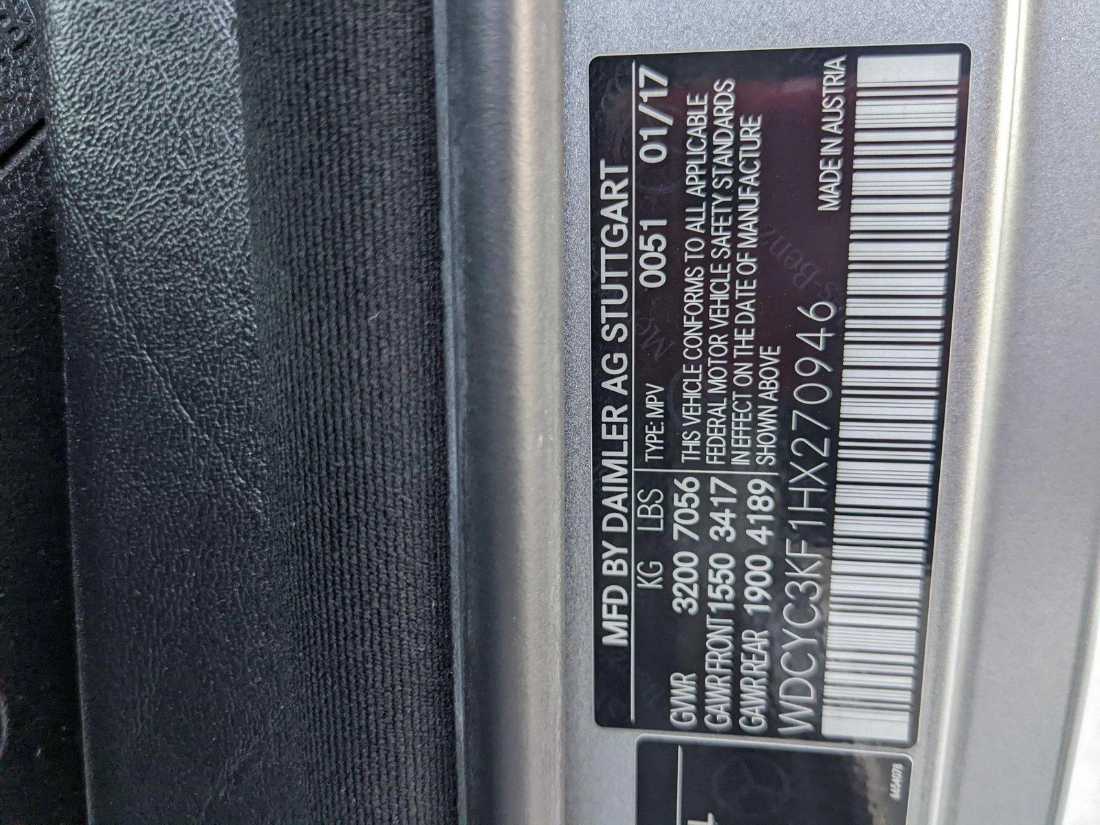 2017 Mercedes-Benz G-Class Vehicle Photo in Pompano Beach, FL 33064