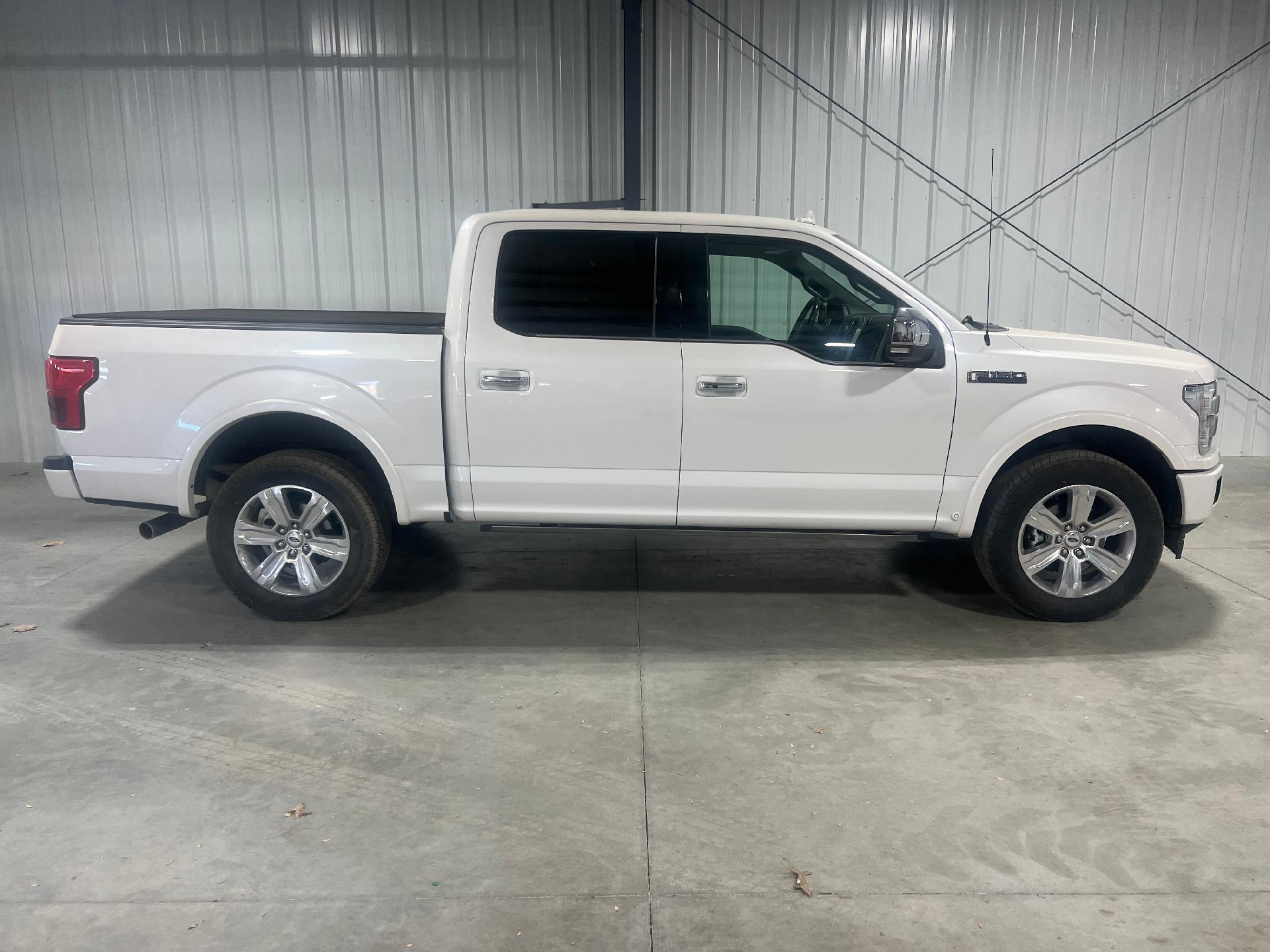 Used 2019 Ford F-150 Platinum with VIN 1FTEW1E48KFC56196 for sale in Falls City, NE