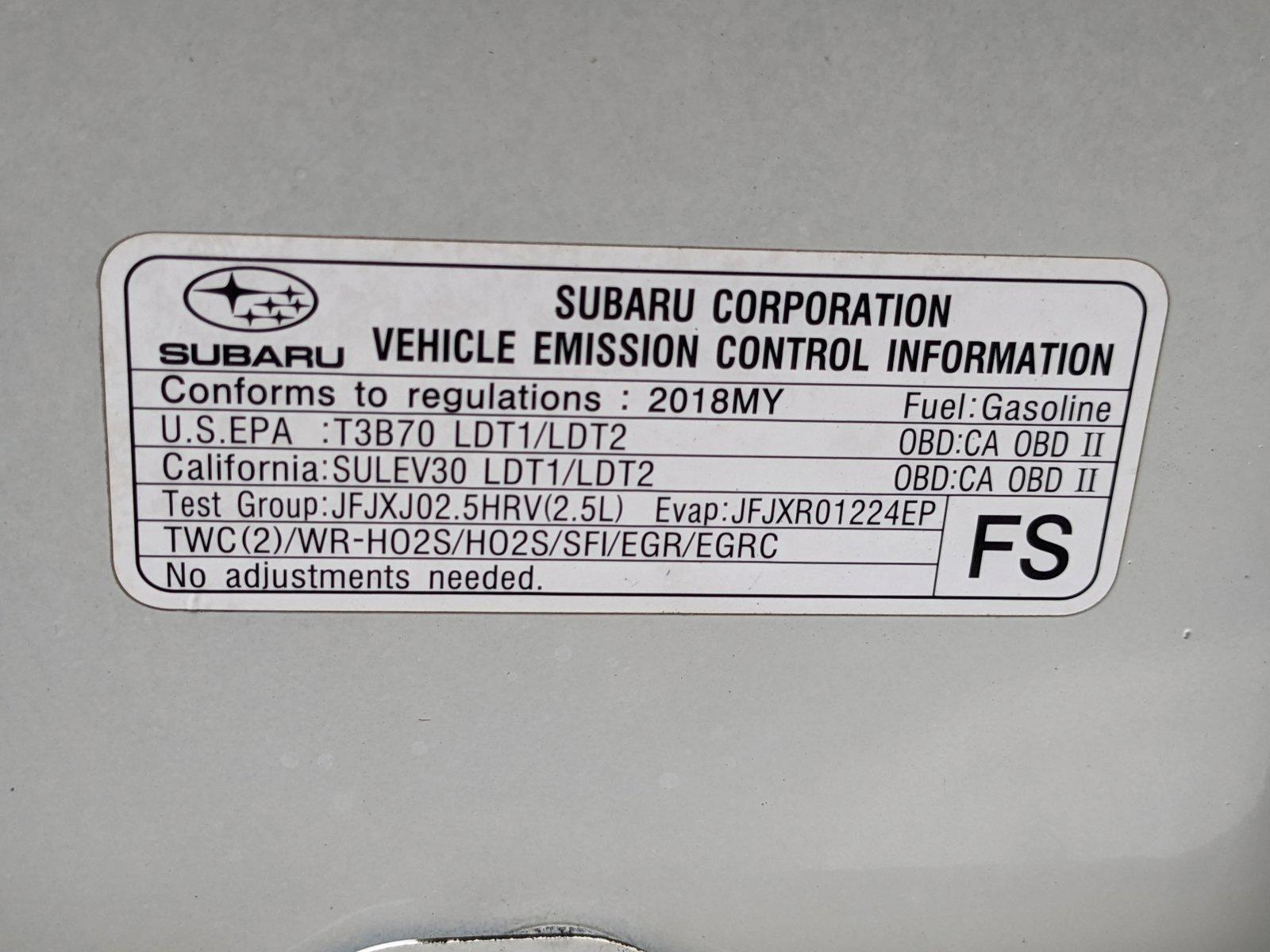 2018 Subaru FOREST Vehicle Photo in VALENCIA, CA 91355-1705