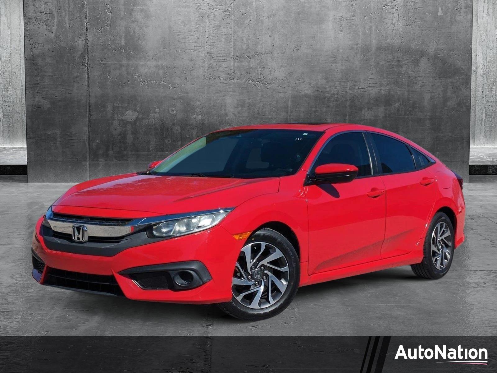 2016 Honda Civic Sedan Vehicle Photo in GREENACRES, FL 33463-3207