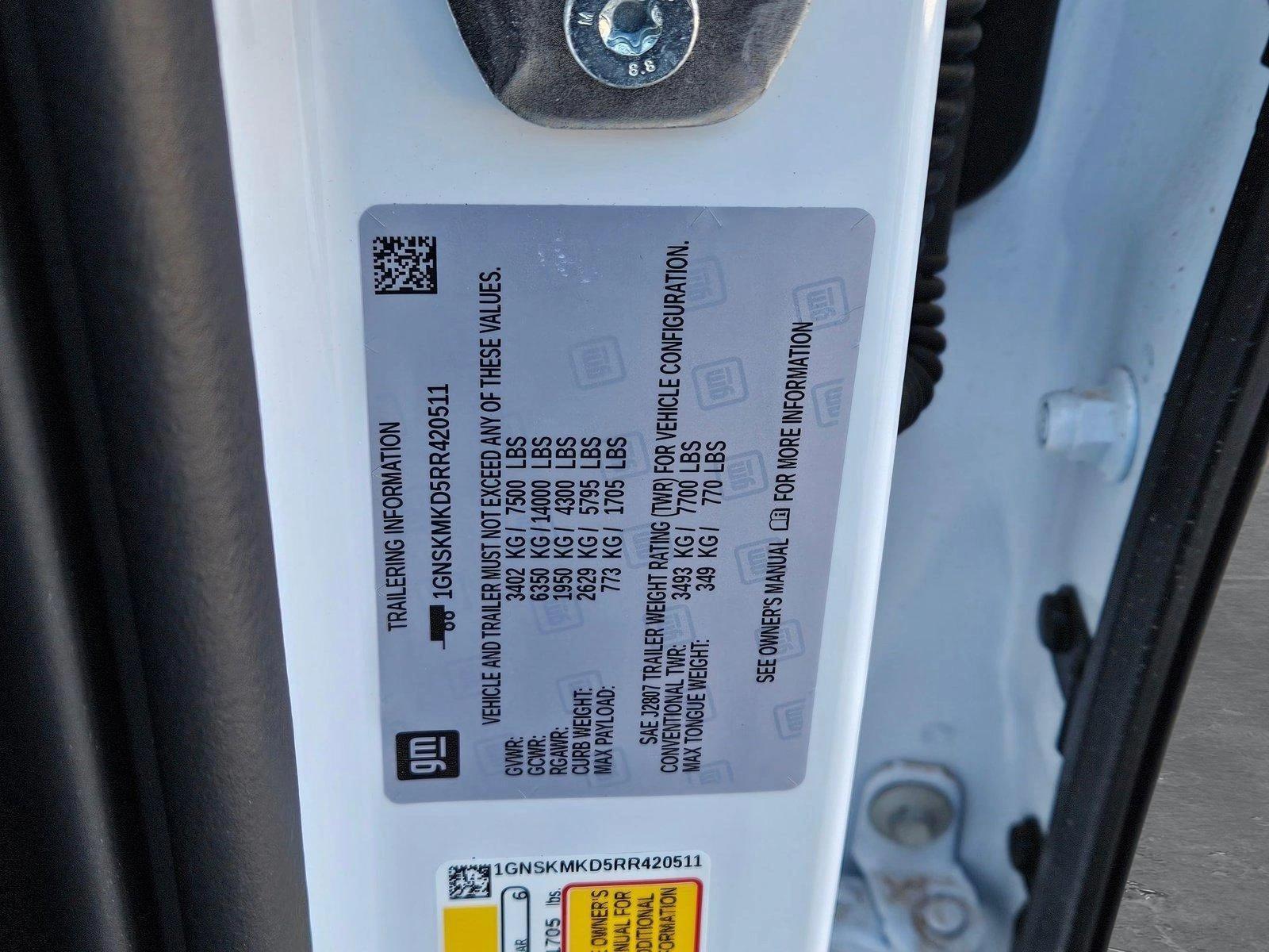 2024 Chevrolet Tahoe Vehicle Photo in AMARILLO, TX 79103-4111