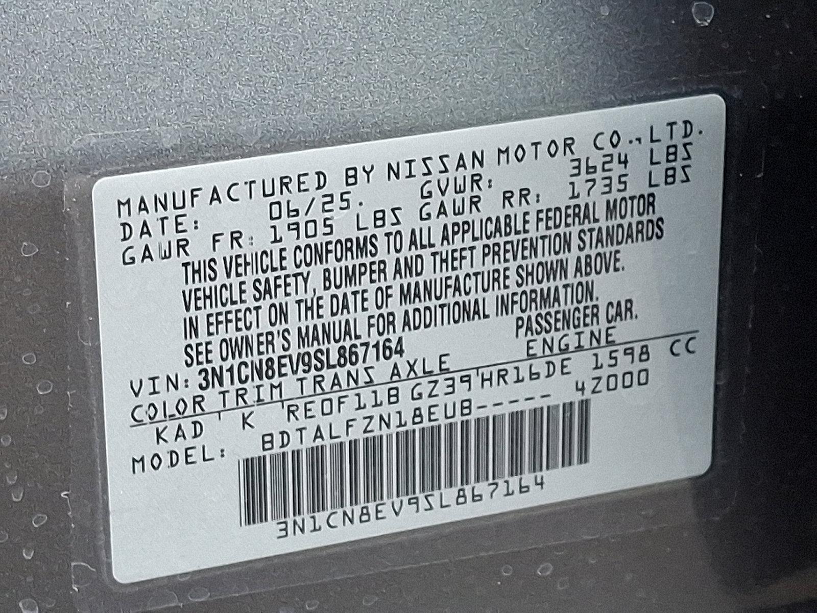 2025 Nissan Versa Vehicle Photo in Jenkintown, PA 19046