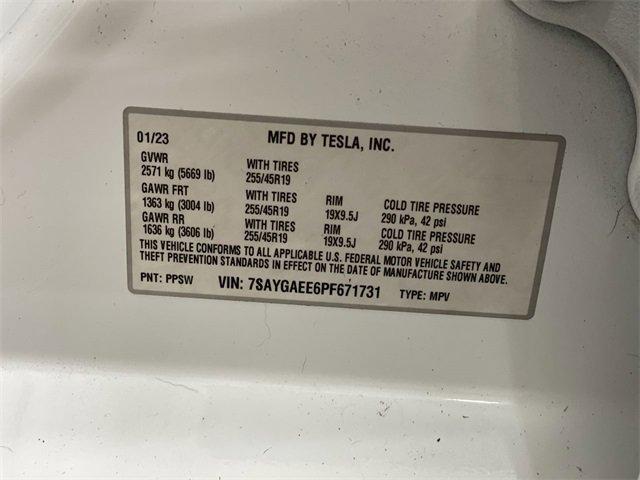 2023 Tesla Model Y Vehicle Photo in PORTLAND, OR 97225-3518