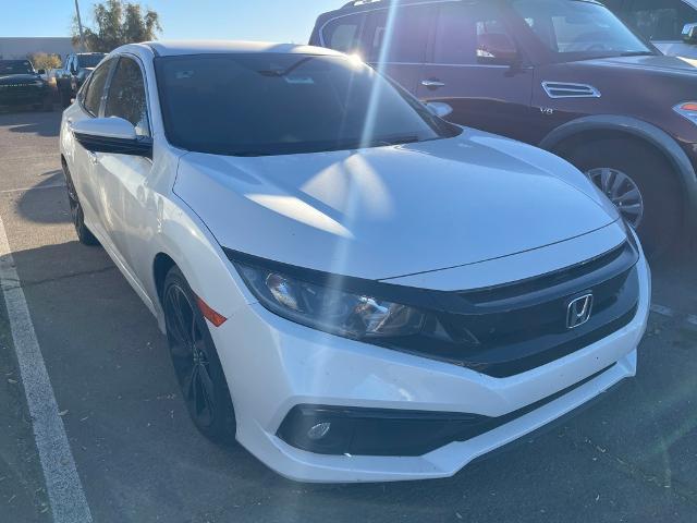 Used 2020 Honda Civic Sport with VIN 2HGFC2F81LH578846 for sale in Goodyear, AZ