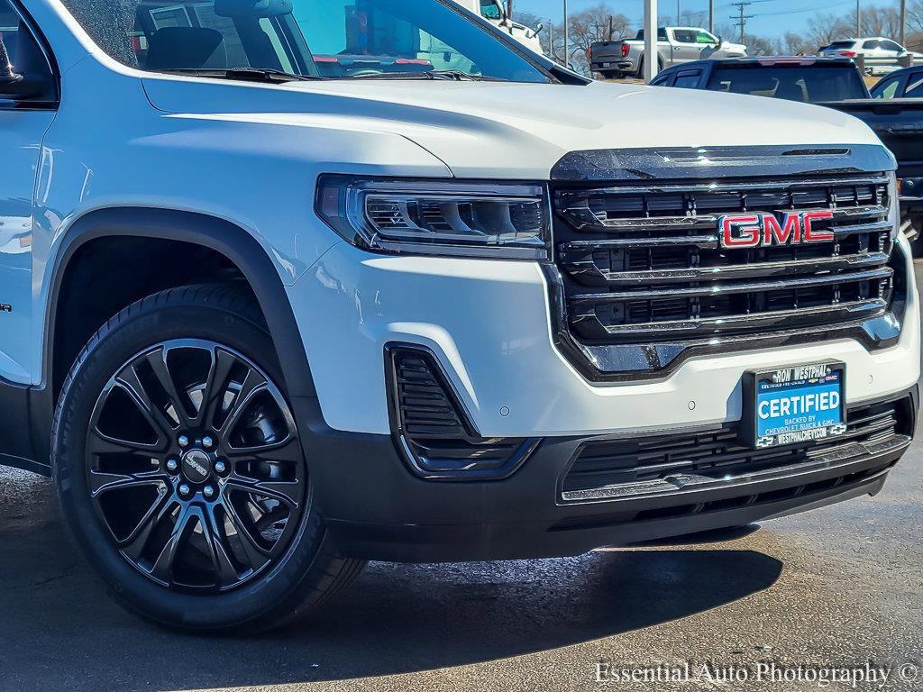 Certified 2023 GMC Acadia SLE with VIN 1GKKNKL46PZ179837 for sale in Oswego, IL