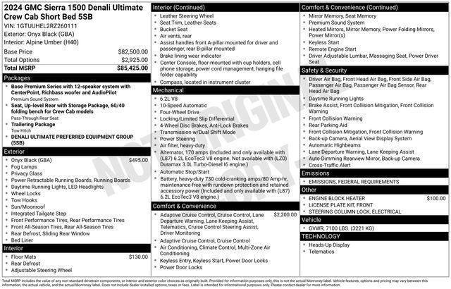 2024 GMC Sierra 1500 Vehicle Photo in DANBURY, CT 06810-5034
