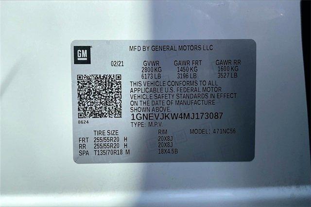 2021 Chevrolet Traverse Vehicle Photo in INDEPENDENCE, MO 64055-1314