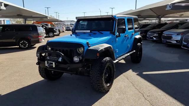 2017 Jeep Wrangler Unlimited Vehicle Photo in Odessa, TX 79762