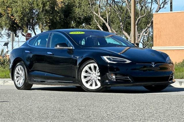 Used 2018 Tesla Model S 75D with VIN 5YJSA1E28JF248778 for sale in Redwood City, CA