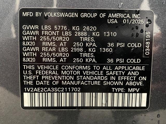 2025 Volkswagen Atlas Cross Sport Vehicle Photo in Appleton, WI 54913