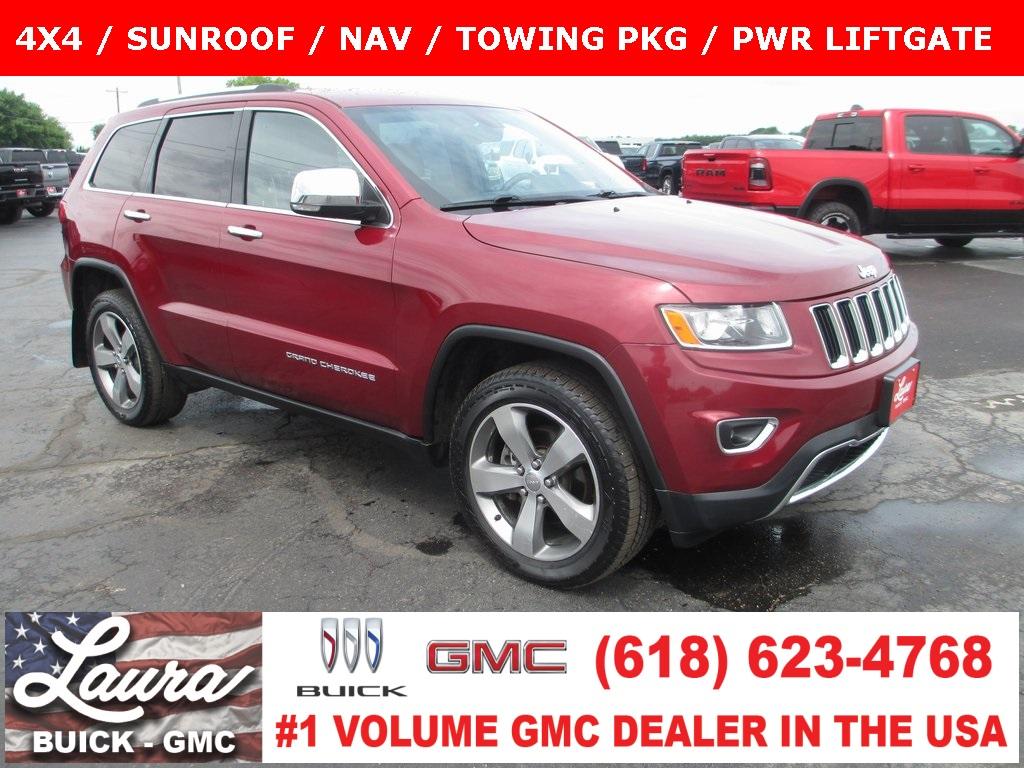 2015 Jeep Grand Cherokee Vehicle Photo in COLLINSVILLE, IL 62234-5820