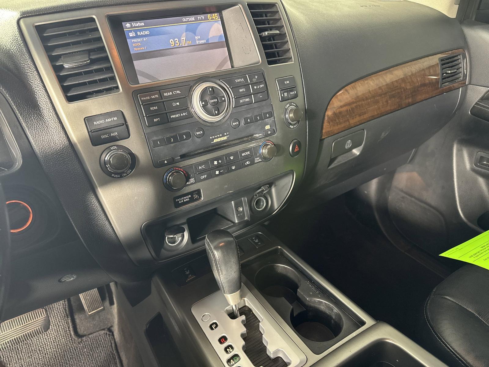 2012 Nissan Armada Vehicle Photo in GEORGETOWN, TX 78626-7508