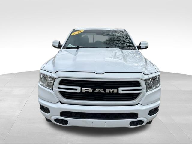 Used 2021 RAM Ram 1500 Pickup Big Horn/Lone Star with VIN 1C6SRFBT0MN724201 for sale in Medina, OH