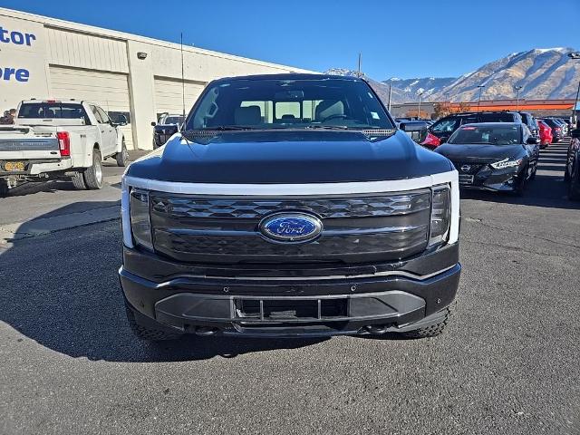 Used 2023 Ford F-150 Lightning Platinum with VIN 1FT6W1EV6PWG09863 for sale in Logan, UT